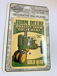 John Deere Decorative Wallplate - "Quality Farm Equipment Sold Here" - Nostalgic - Picture 1 of 5
