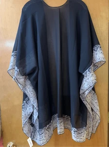 Schwarze Schere Kimono #Sommer - Bild 1 von 5
