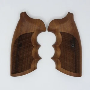 KSD Brand Walnut grips for Colt Python (Pre 2020) Finger groove - Picture 1 of 1
