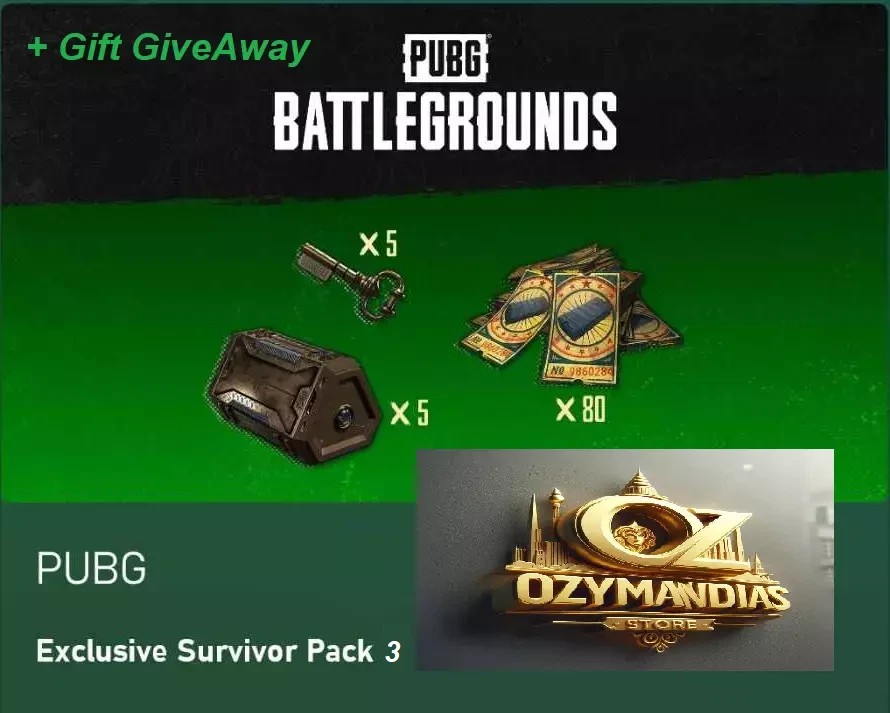 PUBG PlayerUnknowns Battlegrounds Survivor Pack 3 agosto de 2024 exclusivo de Xbox Foto 1 de 1