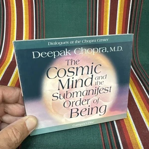 The Cosmic Mind and the Submanifest Order of Being by Deepak Chopra CD Audiobook - Imagen 1 de 2