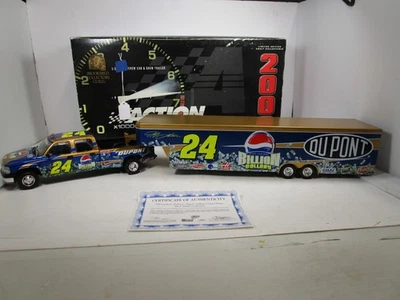 BROOKFIELD 1/24 BY ACTION JEFF GORDON #24 DUPONT  2003 CHEVY HAULER SET *READ* - Image 1 of 4
