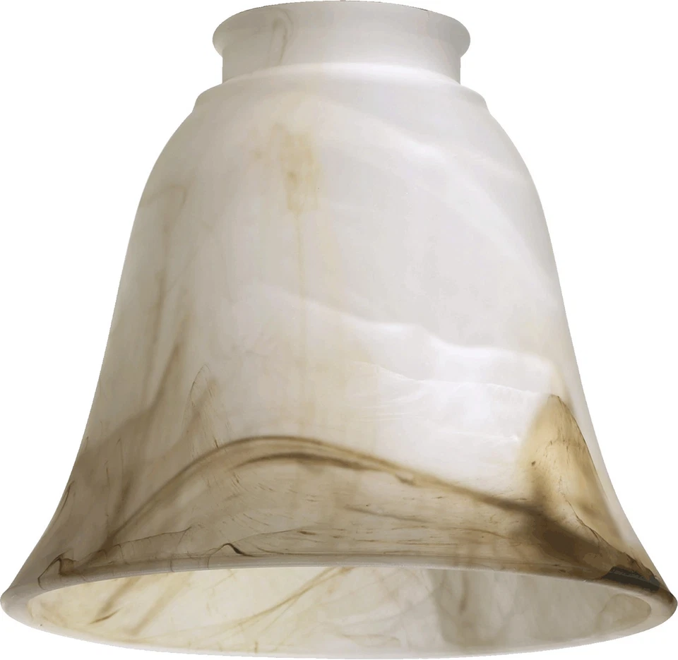 Quorum International 2814 5-1/2"W Bell Shaped Glass Shade - Brown - Image 1 of 1