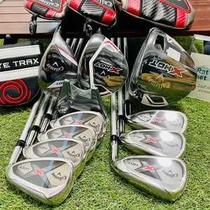 NUEVO Juego completo de palos de golf Callaway XHOT para hombre 11 piezas flexibles regulares diestro sin bolsa de caddy - Imagen 1 de 22