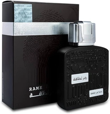 Ramz Lattafa Silver 100ml EDP For Unsex | Vanilla Amber Long Lasting Scent