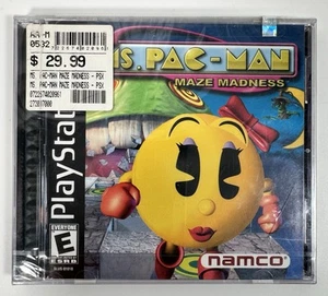 Playstation Ps1 Spiel Ms Pac-Man Maze Madness Sony 2000 PS1 NEU FACTORY SEALED - Bild 1 von 7