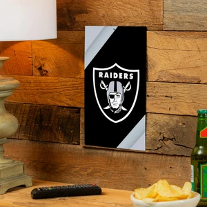 Letrero de pared de metal de Los Vegas Raiders EE. UU., 7,5" X 11,5" - Imagen 1 de 2