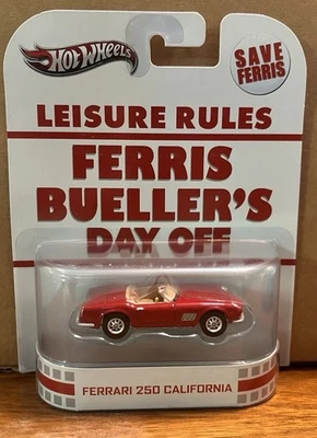 Hot Wheels Retro Entertainment Ferris Bueller’s Day Off Ferrari 250 California - Image 1 of 3