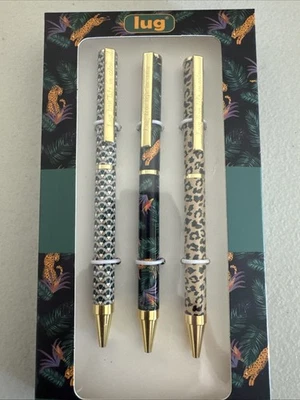 Lug Scribble Stifte 3er Pack "Dschungel" Leopard Neu in Box - Bild 1 von 4