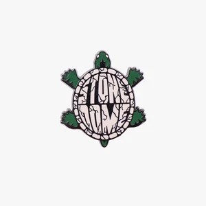 Hatclub Green White Stone Turtle Graphic Pin - Picture 1 of 2