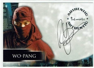 Angel Season 5 2004 Inkworks Auto Autograph A30 Roger Yuan as Wo-Pang - Picture 1 of 4