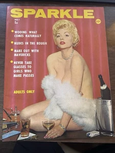 Sparkle Men's Magazine Paula Page #1 - 1962 - Rare Men’s Magazine - High grade - Imagen 1 de 8