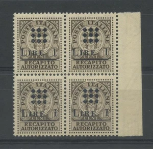 ITALIEN AUSGABEN LOK 1945 GUIDIZZOLO N.1X4 ** ZERT. - Bild 1 von 1