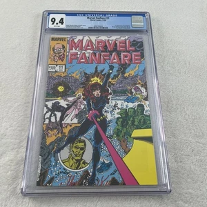 Marvel Fanfare #11 CGC 9.4 pagine bianche Marvel Comics 11/1983 Iron Maiden - Foto 1 di 8