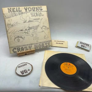 Neil Young With Crazy Horse- Zuma VG+/VG+ Ultrasonic Clean 1975 - Picture 1 of 4
