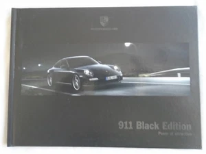 Porsche 911 Black Edition brochure Nov 2010 UK market hardbacked - Picture 1 of 1
