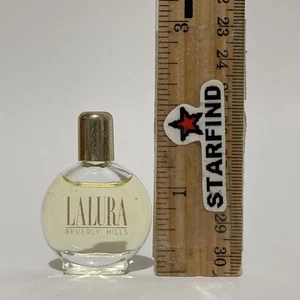 Vintage LALURA Perfume Splash Mini Beverly Hills Miniature ⭐️READ - Picture 1 of 2