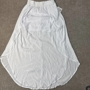 Joe B Sz XL Gauzy Mini / Maxi Skirt Tulip Smocked Waist Juniors Boho Cottagecore - Picture 1 of 9