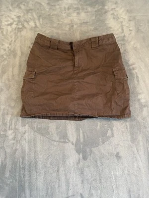 Sonoma Shorts Skirt Women’s 12P* Brown Short Skirt Petite Cargo Pockets - Image 1 of 4