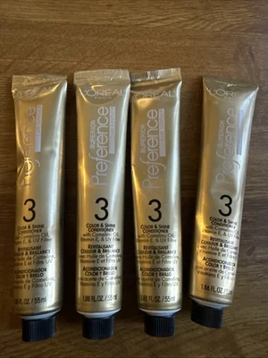 (4) Loreal Superior Preference Color & Shine Conditioner. Free Shipping! - Image 1 of 3