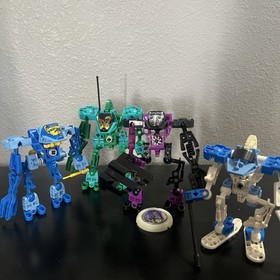 LEGO Technic Lot of 4 Throwbots 8501 8503 8505 8522
