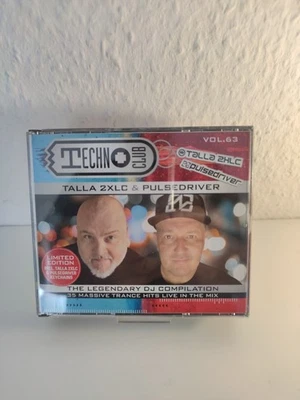 CD Techno Club Vol. 63 von Talla 2XLC / Pulsedriver 2CDs incl. Keychains - Bild 1 von 3