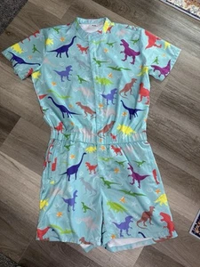 Lustige Kerl Tassen Herren Dinosaurier Shorts Strampler Gr. XXL mit Reißverschlusstaschen - Bild 1 von 8