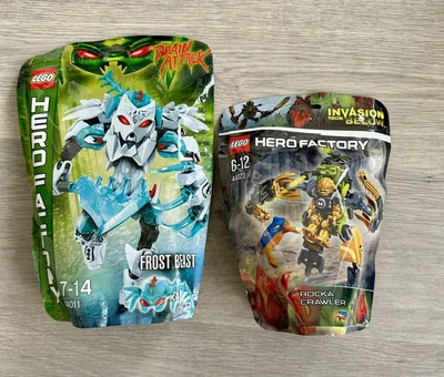 Lego Rare Hero Factory Lot 2 pièces - Photo 1/4