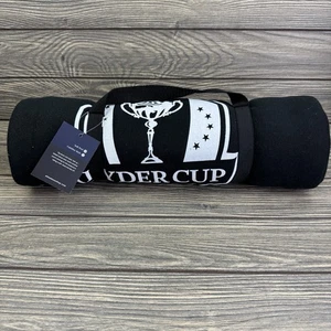 2025 Ryder Cup Bethpage Black NY Sweatshirt Decke USA Europa Schwarz - Bild 1 von 7