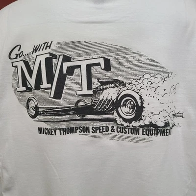 Vintage DRAG/MIDGET/HARDTOP/NASCAR Race T-shirt Go With M/T - Image 1 of 4