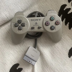 OEM Sony Playstation 1 PS1 Wired Controller Official Authentic Clean Work Well - Picture 1 of 17