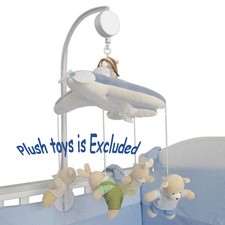 Rotary Baby Mobile Crib Bed Toys Clockwork Movement Music Box Kids Bedding Toy