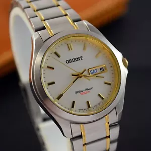 ORIENT Quartz Diver Water Resist 100m Vintage Japan Watch - Picture 1 of 20
