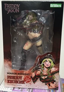 Kotobukiya Freddy vs Jason HORROR BISHOUJO Krueger 1/7 Scale STATUE 2nd Figure - Picture 1 of 3