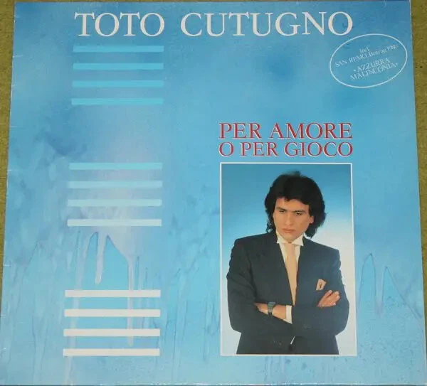 Toto Cutugno Per Amore O Per Gioco NEAR MINT Baby Records Vinyl LP - Bild 1 von 1