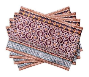Placemat 100% Cotton Cloth Placemats Decorative Washable Placemats Home Kitch... - Picture 1 of 9