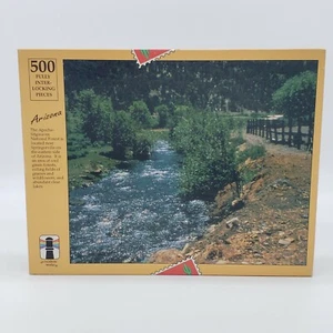 The Rainbow Works Arizona 500 Piece Jigsaw Puzzle River Vintage 1993 Sealed - Picture 1 of 8