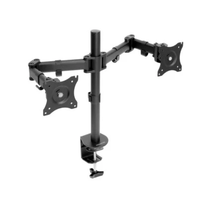 Mount-It! Dual Monitor Mount Desk Stand Arm Fits Two 13-27" Monitors MI-1752  - Image 1 of 4