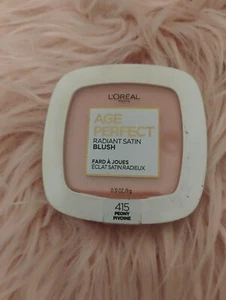 L'Óreal Age Perfect Radiant Satin Blush #415 Peony B46 - Picture 1 of 2