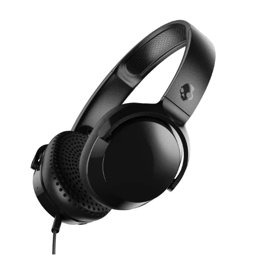 Skullcandy S5PXY-L003 Riff Wired On-Ear Headphones - Black