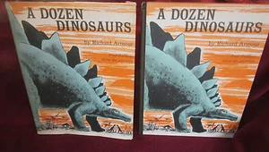 A Dozen Dinosaurs ~ Richard Armour. Illust Paul GALDONE. 1968 UK VINTAGE HbDj - Foto 1 di 11