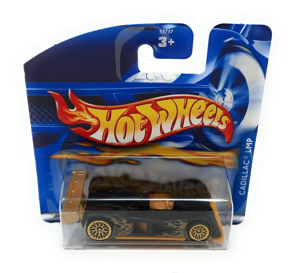 Hot Wheels 208/2001 Cadillac LMP nero Malesia blister corto - Immagine 1 di 1