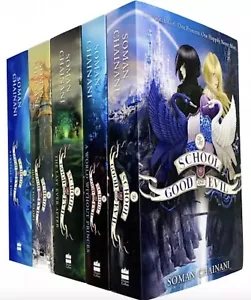 The School for Good and Evil 5 Books Library Collection Paperback Kids Gift Set - Picture 1 of 3