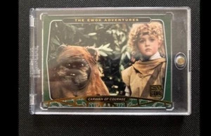 TOPPS Star Wars 30th Anniversary Gold PARALLEL Card /30 THE EWOK ADVENTURES #94 - Picture 1 of 2