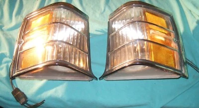 Luces de señalización laterales Buick Skylark 1978 con moldura derecha izquierda bisel usadas señales Foto 1 de 4