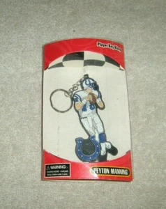 1998 PEYTON MANNING ROOKIE HEROES OF THE LOCKER ROOM KEYCHAIN COLTS NEW - Picture 1 of 3