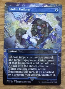 MTG Final Fantasy, Gestohlene Uniform - Borderless - Bild 1 von 1