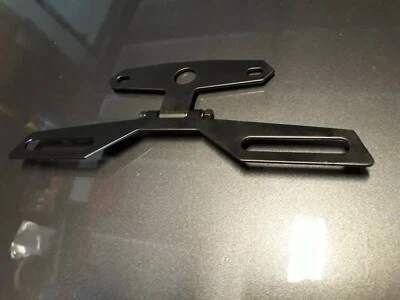 SUPPORT DE PLAQUE D'IMMATRICULATION ARTICULE MOTOS QUADS SCOOTS MOBS KAWASAKAKI. - Photo 1/4