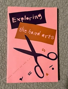 Exploring the Hand Arts, 1955 Pfadfinderführer Bastelbuch - Bild 1 von 10