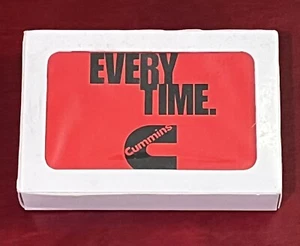 CUMMINS engines "Every Time" PLAYING CARDS deck *diesel motors truck mechanics - Picture 1 of 2
